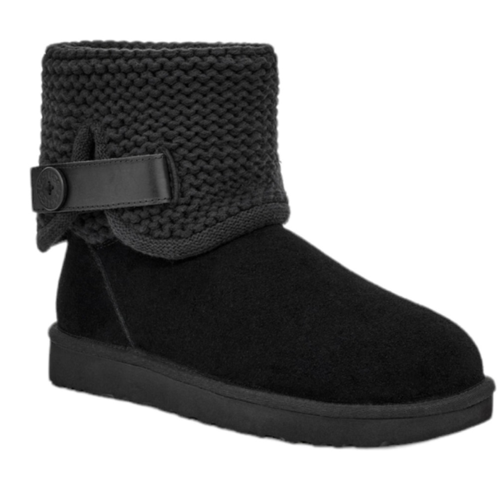 UGG Shaina Sweater Suede Boots
